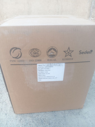 مکمل BCAA برند فودمیت چین بسته بندی 25 کیلوگرم